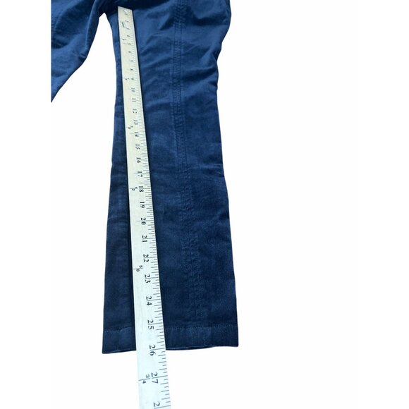 Anthropologie Black The Essential Slim Velvet Straight Pants US 0 UK 4 EU 32 - Picture 12 of 16